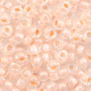 Miyuki seed beads 6/0 - Pearlized effect salmon pink 6-4604